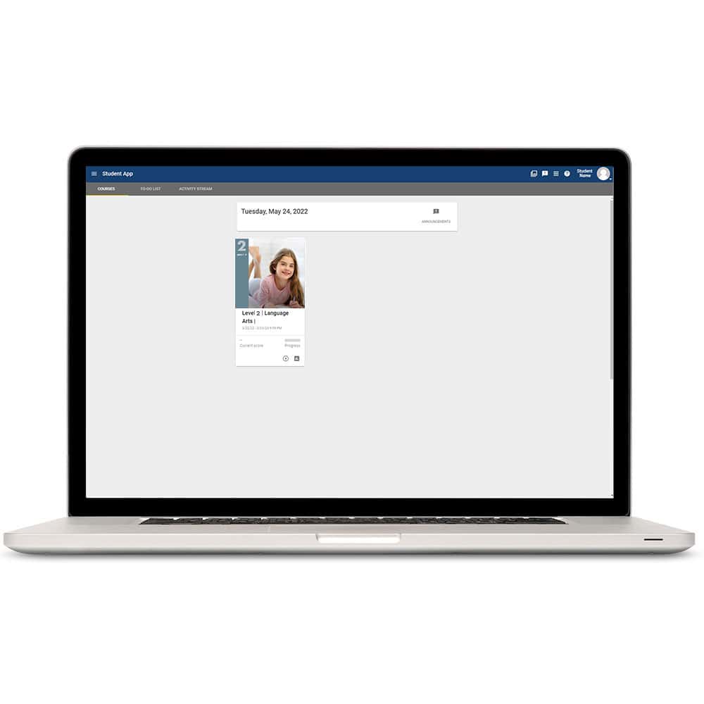 Virtual Seat for Language Arts 2