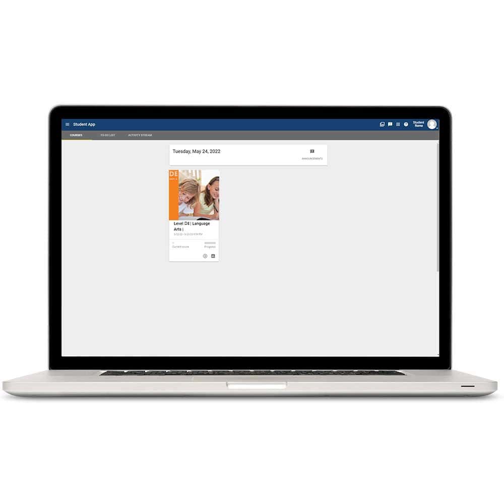 Virtual Seat for Language Arts D+E